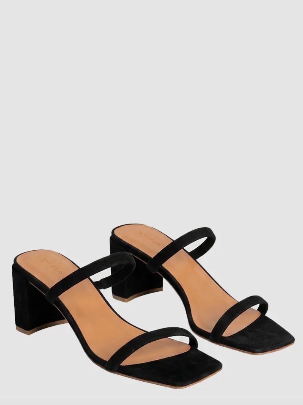 By Far Suede Tonya Slip on Mules